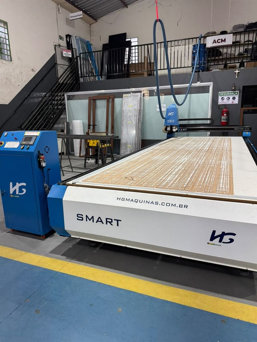 Router CNC para corte de painéis em ACM